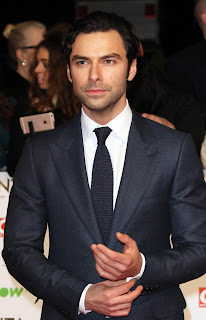 Aidan red carpet Aidan Turner, Poldark, NTAs