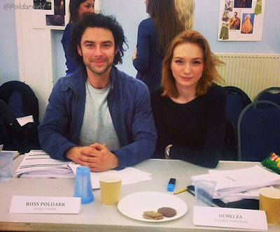 Poldark readthrough , Aidan Turner, Eleanor Tomlinson