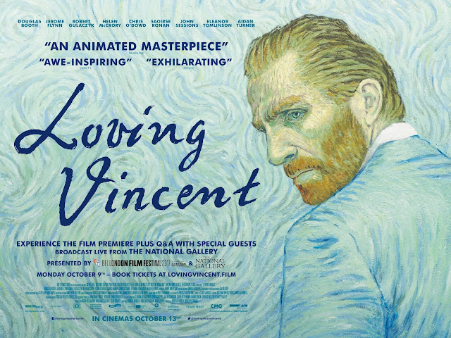 Loving Vincent, Eleanor Tomlinson, Aidan Turner, UK premiere