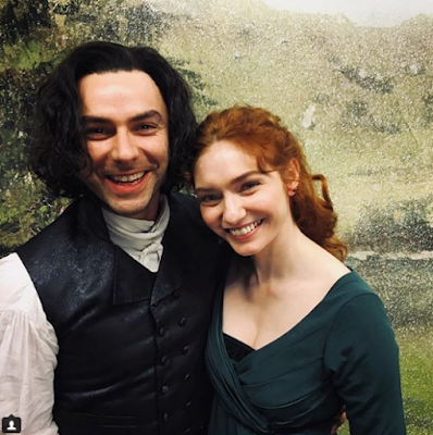 Aidan Turner, Eleanor Tomlinson, Christmas